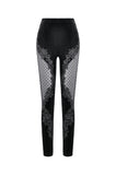 Gothic Velvet Mesh Patchwork Pants PW152