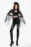 Gothic Velvet Mesh Patchwork Pants PW152