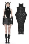 Punk decadent hole sleeveless top TW514