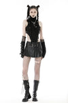 Punk decadent hole sleeveless top TW514