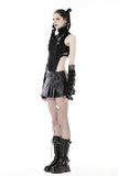 Punk decadent hole sleeveless top TW514