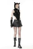 Punk decadent hole sleeveless top TW514