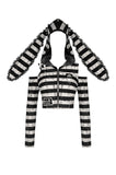 Prison Bunny Striped Crop Top TW558