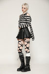 Prison Bunny Striped Crop Top TW558