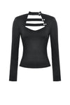 Minimalist Punk Versatile Top TW562