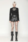 Minimalist Punk Versatile Top TW562