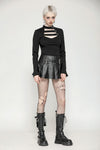 Minimalist Punk Versatile Top TW562