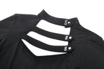 Minimalist Punk Versatile Top TW562