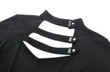 Minimalist Punk Versatile Top TW562