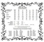 Gothic Romantic Lace Patchwork Bell-Sleeve Layered Cuff Top TW607