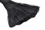 Gothic Romantic Lace Patchwork Bell-Sleeve Layered Cuff Top TW607