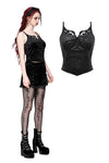 Dark Embossed Velvet Camisole TW628