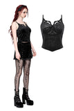 Dark Embossed Velvet Camisole TW628