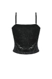 Dark Embossed Velvet Camisole TW628