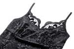Dark Embossed Velvet Camisole TW628