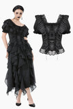 Romantic Rococo Lace Ruffle Top TW649