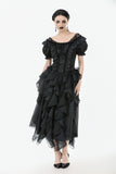 Romantic Rococo Lace Ruffle Top TW649