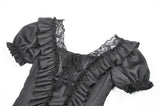 Romantic Rococo Lace Ruffle Top TW649