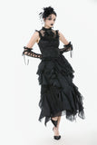 Baroque Lace Panel Top with Tassel Hem TW650