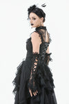 Baroque Lace Panel Top with Tassel Hem TW650