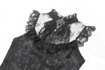 Baroque Lace Panel Top with Tassel Hem TW650