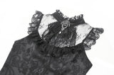 Baroque Lace Panel Top with Tassel Hem TW650