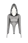 Phantom Grasp Fingerlock Bodysuit TW654BK