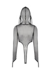 Phantom Grasp Fingerlock Bodysuit TW654BK
