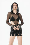 Phantom Grasp Fingerlock Bodysuit TW654BK