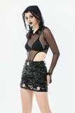Phantom Grasp Fingerlock Bodysuit TW654BK