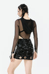 Phantom Grasp Fingerlock Bodysuit TW654BK