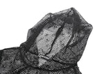 Punk Mesh Hollow-Out Hooded Top TW678