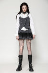 Dark Striped Academic Vest VW021