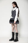 Dark Striped Academic Vest VW021