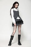 Dark Striped Academic Vest VW021