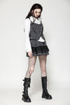Dark Striped Academic Vest VW021