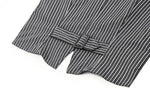 Dark Striped Academic Vest VW021