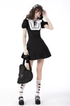 Gothic cross heart shoulder bag ABG002