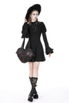 Gothic bat wing hearted handbag ABG005