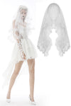 Women white romantic veil AHW009