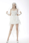 Women white romantic veil AHW009