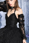 gothic lolita Crumple lace arm sleeve(price for one pair) ARW001 - Gothlolibeauty