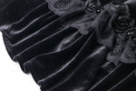 Gothic Black cape hearted shaped capelet BW043 - Gothlolibeauty