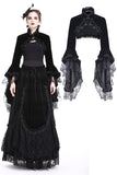 Gorgeous gothic horn sleeve velvet capelet BW049 - Gothlolibeauty