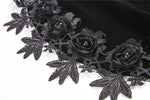 Gorgeous gothic horn sleeve velvet capelet BW049 - Gothlolibeauty