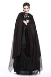 Gothic long cape gothic hooded cloak BW052 - Gothlolibeauty