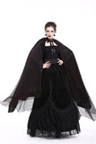 Gothic long cape gothic hooded cloak BW052 - Gothlolibeauty