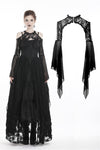 Gothic lace cape with sexy hollow BW059 - Gothlolibeauty