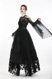 Gothic lace cape with sexy hollow BW059 - Gothlolibeauty