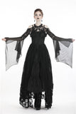 Gothic lace cape with sexy hollow BW059 - Gothlolibeauty